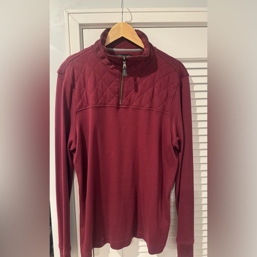 Banana Republic Men's 3/4 Zip Up